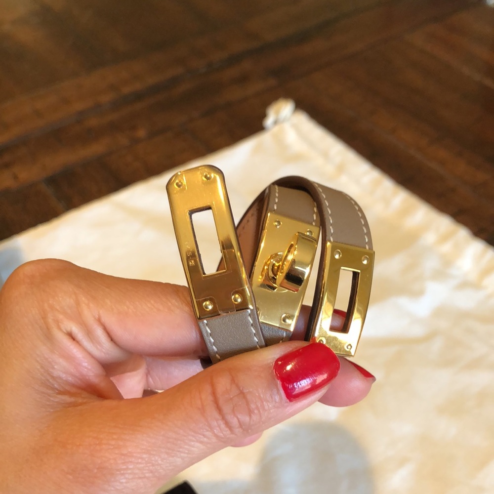 SOLD 🌸🌼🌺 Hermès Kelly Double Tour Bracelet XS